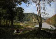 Francis Danby View of the Avon Gorge painting
